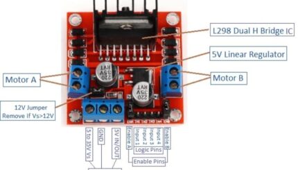 controlando motores dc con arduino y el modulo l298n 5 5 1 5db5fd3daafa0 - Electrogeek