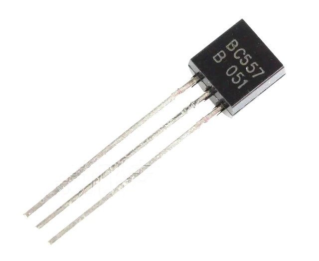 BC557C transistor PNP a-92 100mA 500mW 45V La cantidad puede ser seleccionado 5/10/25/50/100 