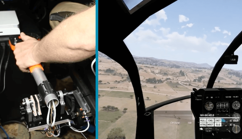 palanca de control colectiva de bricolaje para un simulador de vuelo en helicoptero 5e8a80411ed5f - Electrogeek