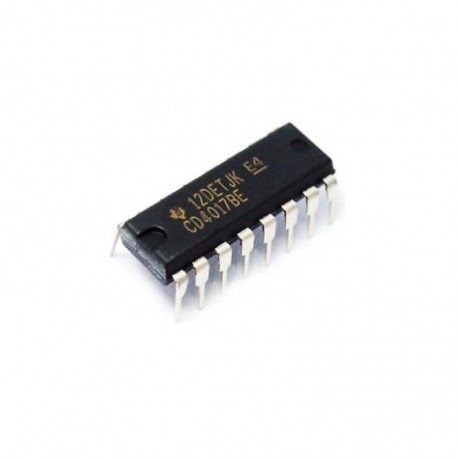 circuito integrado cd4017 contadordivisor - Electrogeek
