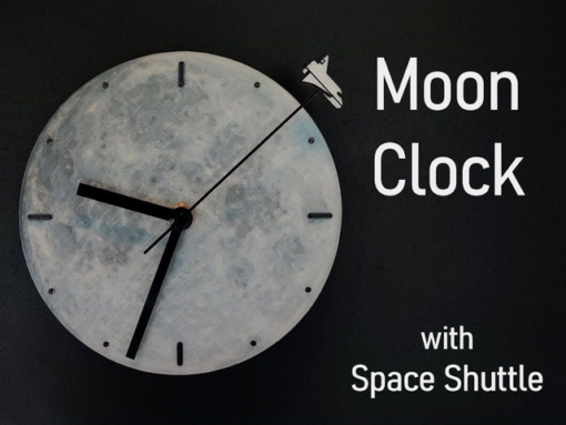 moon clock 1a - Electrogeek
