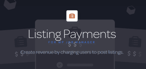WP Job Manager Listing Payments 1 - Electrogeek