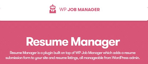 WP Job Manager Resume Manager - Electrogeek
