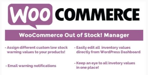 WooCommerce Out of Stock Manager - Electrogeek