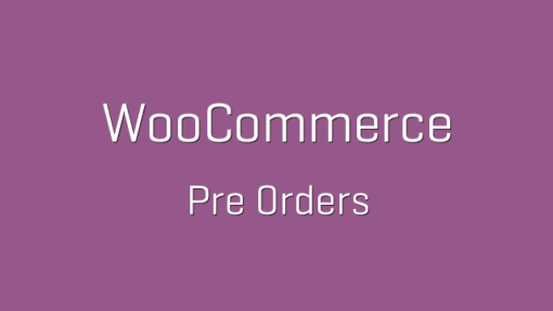 WooCommerce Pre Orders - Electrogeek