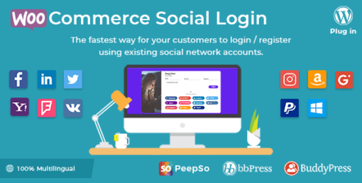 WooCommerce Social Login plugin - Electrogeek