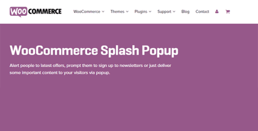 WooCommerce Splash Popup - Electrogeek