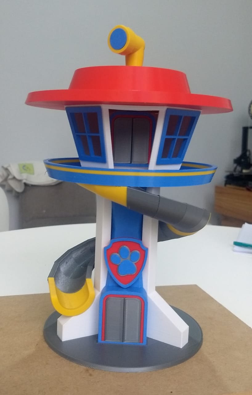 Torre Paw Patrol Archivo Stl Para Impresion 3D – Electrogeek
